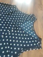 Damen Bluse Top 42 44 dunkelblau polka dots Brandenburg - Grünheide (Mark) Vorschau