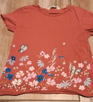 T-shirt H&M Gr 122 128 Shirt Blumen Schmetterling Organic Baden-Württemberg - Frickingen Vorschau