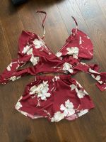 Sexy florales set Volants top crop Shirt Shorts Hose shein neu Nordrhein-Westfalen - Altenbeken Vorschau