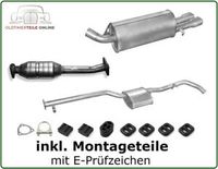 Auspuff Set Opel Calibra A 2.0i 16V Kat + Mitteltopf + Endtopf Berlin - Friedrichsfelde Vorschau