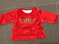 Samt-Pullover von H&M Mickey Mouse, rot, Größe 62 Baden-Württemberg - Ilvesheim Vorschau