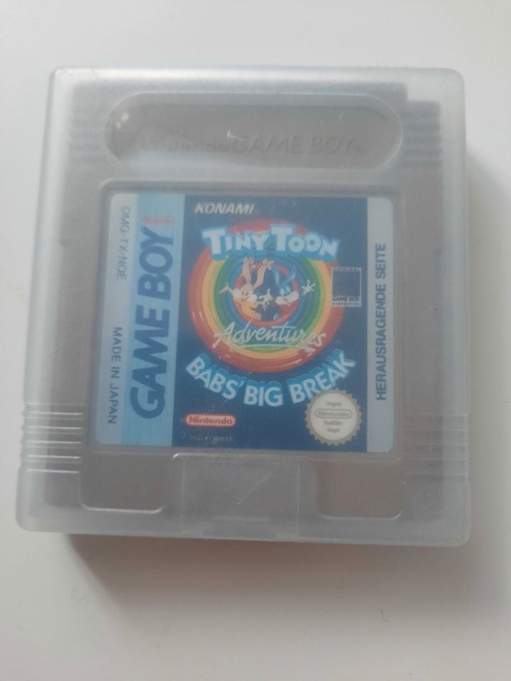 Tiny Toon Adventures - Babs' Big Break - Nintendo Game Boy Color in Worms