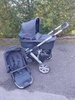 Kombi Kinderwagen ABC Design Salsa 4 gravel schwarz mit Zubehör Nordrhein-Westfalen - Heiligenhaus Vorschau