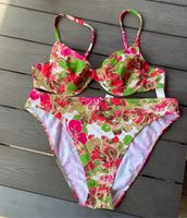 Bikini Gr 40 pink grün weiß Schleswig-Holstein - Eckernförde Vorschau