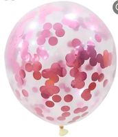 100 Luftballon mit Konfetti pink rosa Geburtstag Party Feier Deko Nordvorpommern - Landkreis - Richtenberg Vorschau