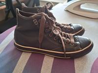 Converse All Star Chucks Leder braun Größe 7, Sehr guter Zustand Nordrhein-Westfalen - Harsewinkel Vorschau