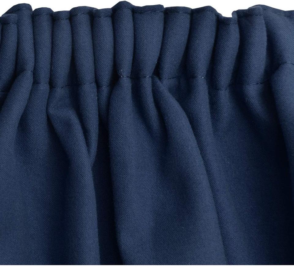 Dunkelblau Thermovorhang Beautissu Amelie Band - H 245cm B 140cm in Oberursel (Taunus)