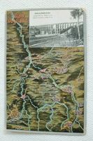 2 Bild Landkarte AK mit Göltzschtalbrücke 1916 Bayern - Münchberg Vorschau