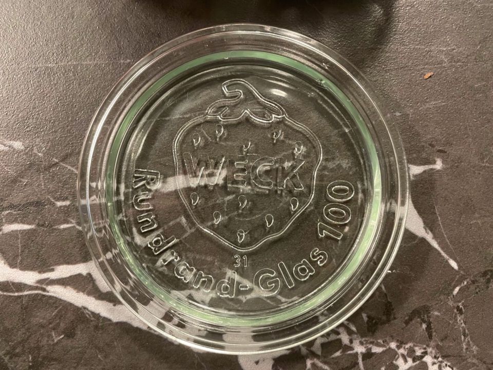 15x WECK Glasdeckel RR100 Klammern & Einkochringe in München