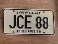 Kennzeichen Nummernschild original USA Illinois Brandenburg - Schöneiche bei Berlin Vorschau