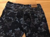 PLEASE JEANS P24 Boyfriend blau mit Blumenmuster Gr M Bayern - Velden Vorschau