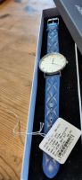 Armbanduhr mit wunderschönem gestepptem Lederarmband Leipzig - Schleußig Vorschau