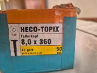 Heco-topix Tellerkopfschrauben 8x 360, 8 x280, 8x260,8x240,8x180 Nordfriesland - Husum Vorschau