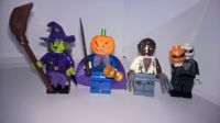Minifiguren Halloween Figuren 4 stück mit Hexe und Werwolf Niedersachsen - Zeven Vorschau