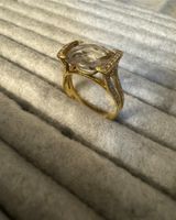 Ring 750er Gold mit Diamanten Thüringen - Rauschwitz Vorschau