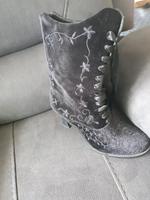 Damenstiefel Gothic Schwarz Sachsen - Markkleeberg Vorschau