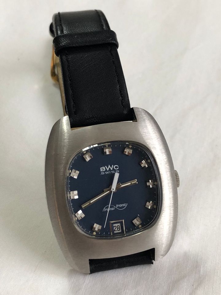 BWC transi tronic Herren Armbanduhr Uhr Quartz sehr selten in Köln