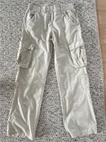 Schöne Cargohose H&M Gr. 38 M helles beige Niedersachsen - Ihlow Vorschau