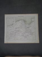 Preussen 1865 Westpreussen Landkarte von 1865 Danzig,Marienwerder Sachsen - Rosenbach Vorschau