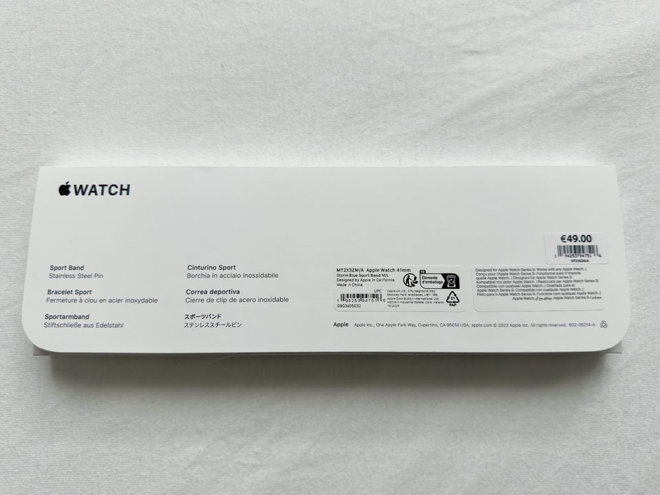 Sportarmband - Apple Watch - Sturmblau in Berlin