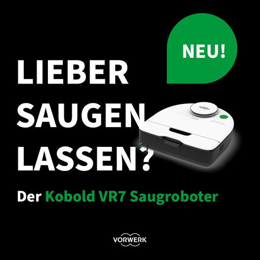 Vorwerk Kobold VK7 Akku Staubsauger & Wischer VR7 Roboter. 0% Finanzierung möglich für kurze Zeit! in Neuss
