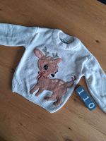 Schöner warmer Pullover mit Rentier in Größe 110 von C&A Nordrhein-Westfalen - Wachtendonk Vorschau