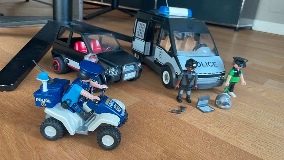 Playmobil Set Polizei, 6043, 4059, 3655, Mannschaftswagen, Auto in Hamburg