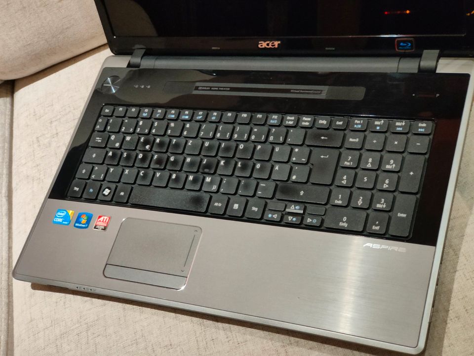 Gaming Notebook Acer Aspire 7745, i7, SSD, ATI-Grafik, BR-Brenner in Köln