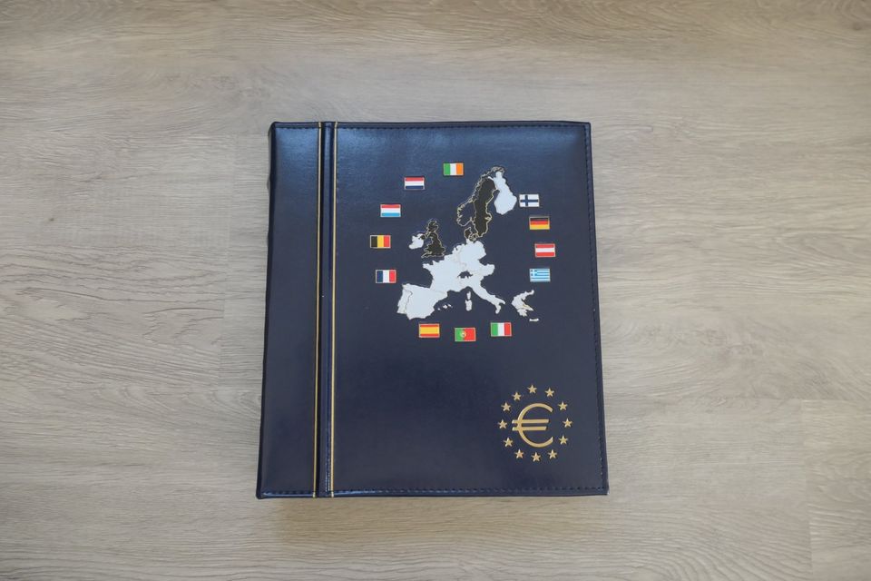 11 x Leuchtturm Münzalbum VISTA Euro Münzen Sammelalbum in Gera