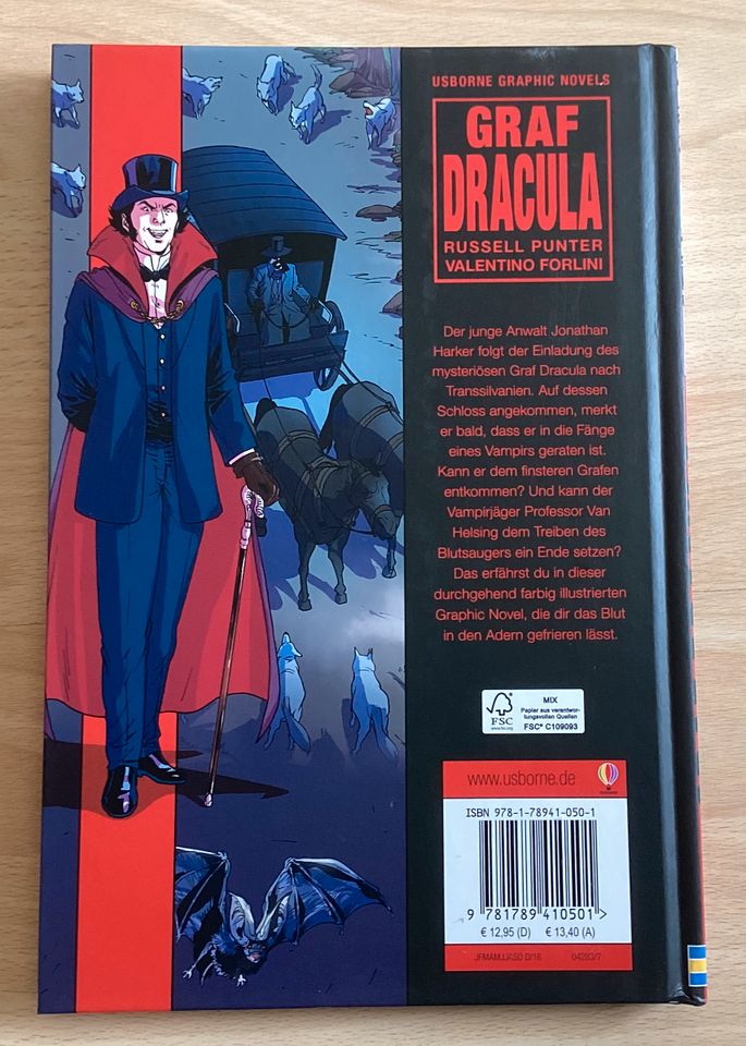 Graf Dracula Graphic Novel Comic in Karlsruhe