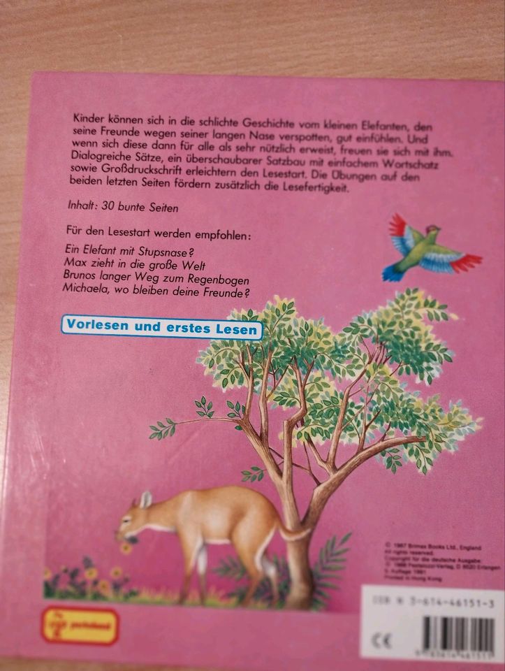 Ein Elefant mit Stupsnase , Pestalozzi Kinderbuch 1991 in Ellingen