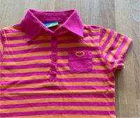 Topolino  * Polo-Shirt in pink/orange gestreift Gr 104 Niedersachsen - Garbsen Vorschau