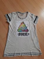 Mädchen T-Shirt, Emoji mit Pailletten, Gr 170/176 Baden-Württemberg - Weinstadt Vorschau