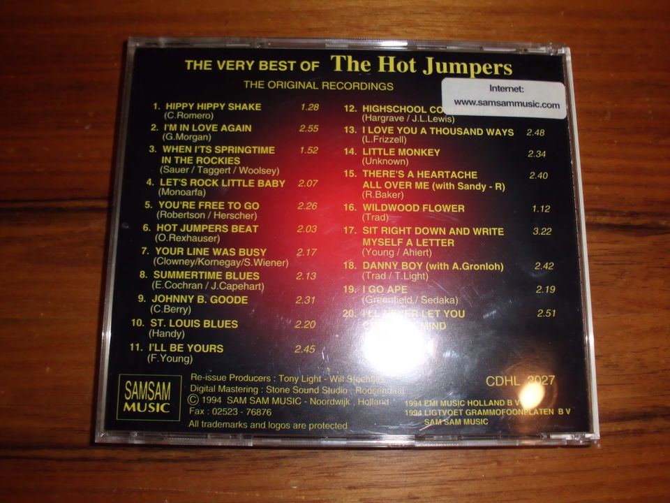 The Very Best Of The Hot Jumpers CD in Unna