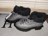 H&M Winterboots Bergsteiger Look metallicgrau Gr.39 neu Harburg - Hamburg Hausbruch Vorschau