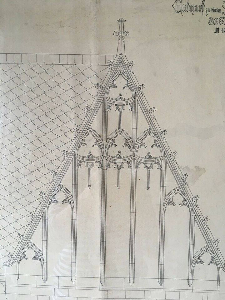 Kunstobjekt Architektur Entwurf zu einem Aussichtsturm 1904/05 in Braunschweig