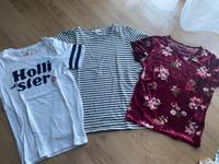 Kleiderpaket Damen T-Shirts XS/S Hollister etc. Neuwertig weiß Bayern - Barbing Vorschau