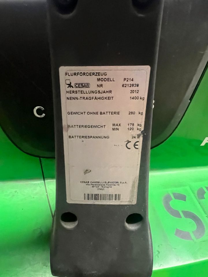 Cesab P214 baugleich BT kein Linde Jungheinrich in Nordendorf