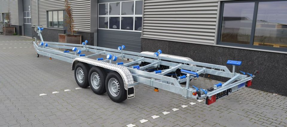 VLEMMIX Bootsanhänger 3500 kg 3A. a 1500 kg 1000 x 255 cm NEU in Tellingstedt