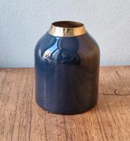 Blumenvase blau Gold metall Nordrhein-Westfalen - Krefeld Vorschau