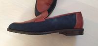 Slipper, Donna Carolina, Leder, braun blau, 40 West - Unterliederbach Vorschau