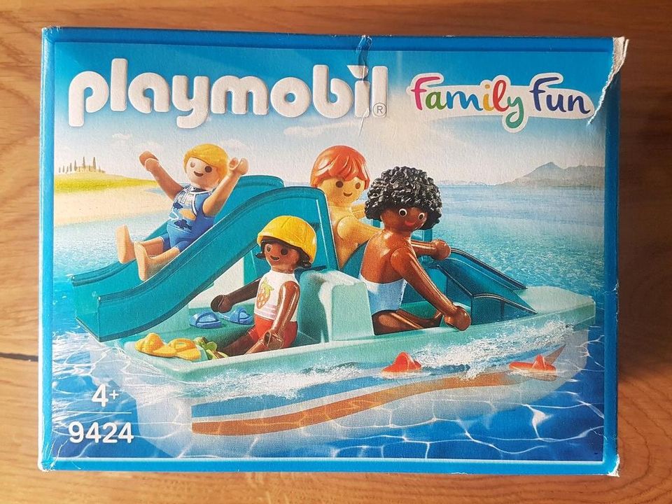 9424 Playmobil Tretboot mit Rutsche in Jengen