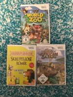 Wii spiele Skrupellose Römer/ African Safari/ World of Zoo Nordrhein-Westfalen - Hilden Vorschau
