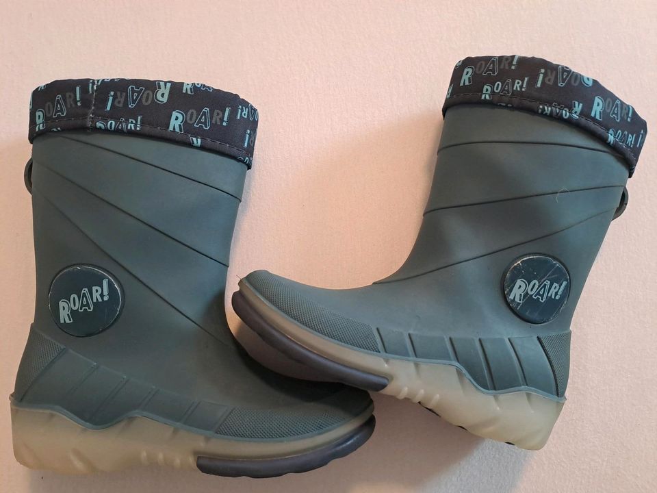 Gefütterte Gummistiefel Gr. 26/27 in Ebern