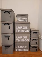 DEPOT Box "Large Things"/"Medium Things", grau/weiß Sachsen-Anhalt - Magdeburg Vorschau