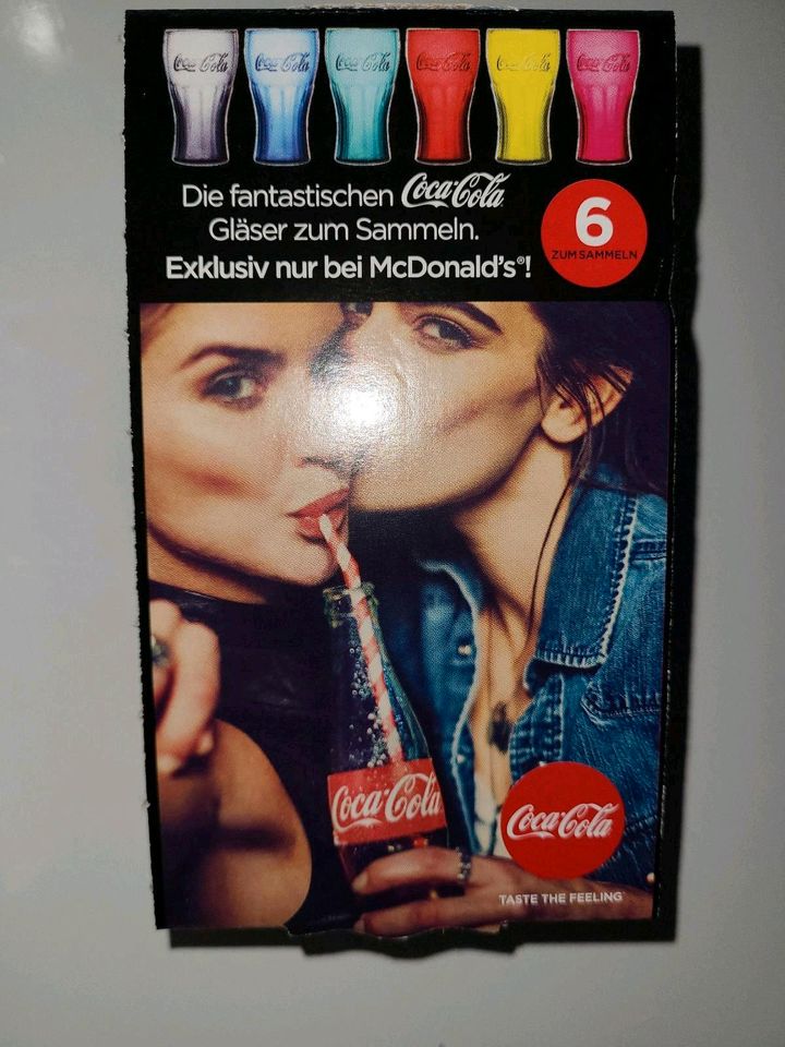 McDonalds Gläser 2017 / Coca Cola in Paderborn