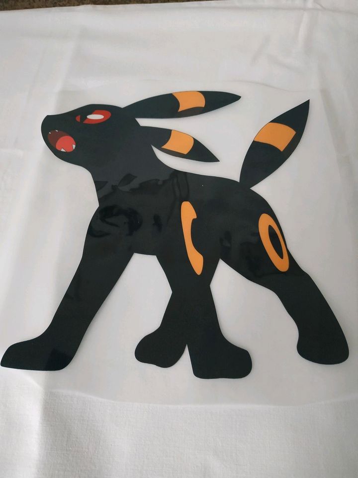 Pokemon Bügel-Applikation groß 28cm hoch, 23cm breit in Niederschönenfeld