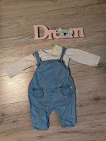 Set Latzhose Romper Jumpsuit und Langarmbody Topomini 68 Thüringen - Gerstungen Vorschau