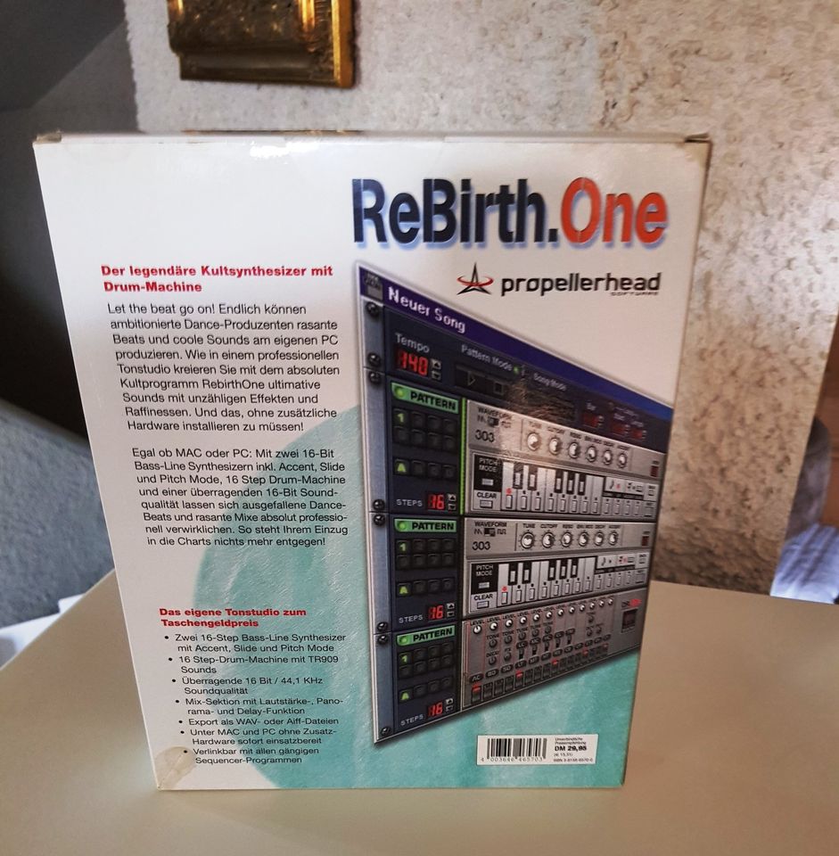 ReBirth.One, 1 CD-ROM : Der legendäre Kult-Synthesizer mit Drum-M in Schweitenkirchen