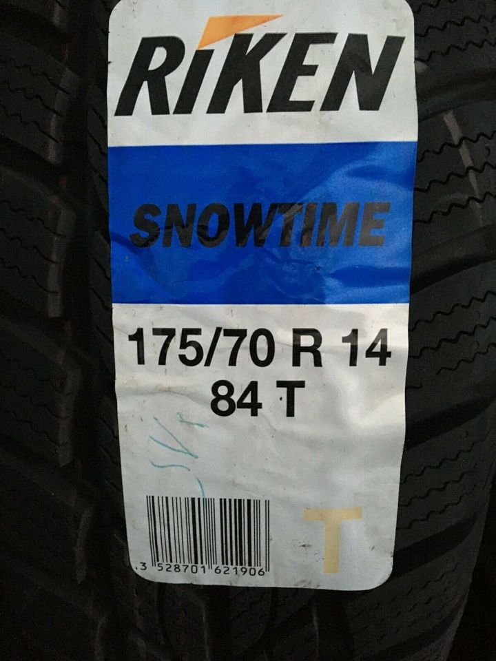 Reifen Winterreifen Riken 175/70R14 84T NEU unbenutzt in Lichtenberg/Erzgebirge